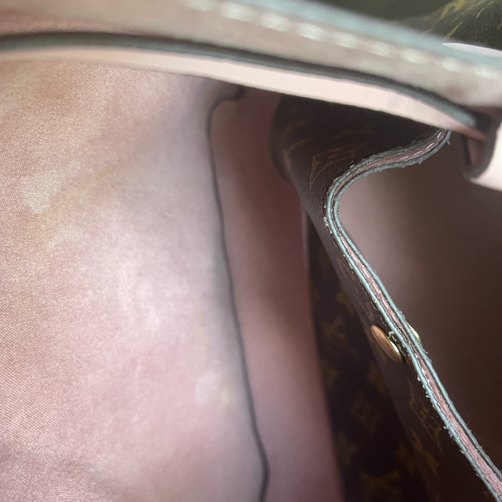 FASHION Louis Vuitton Monogram Brown and Pink Shoulder Bag - Picture 15 of 17
